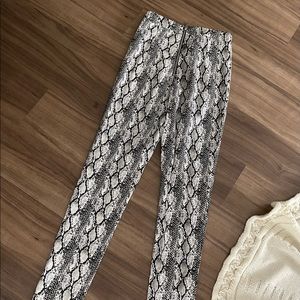 Iamgia snakeskin pants